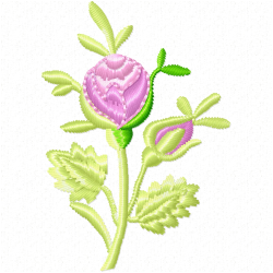 Flowers Embroidery Design 8